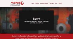 Desktop Screenshot of hughesmachinery.com